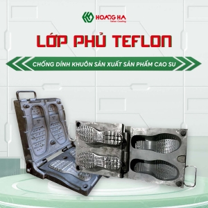 Ứng dụng phủ Teflon chống dính cho ngành công nghiệp cao su